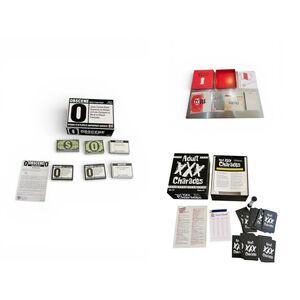 Lot of 3 Adult Party Games Bundle